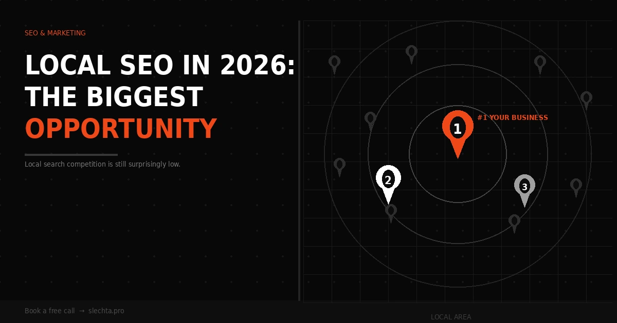 Local SEO in 2026: The Biggest Opportunity Small Businesses Are Missing