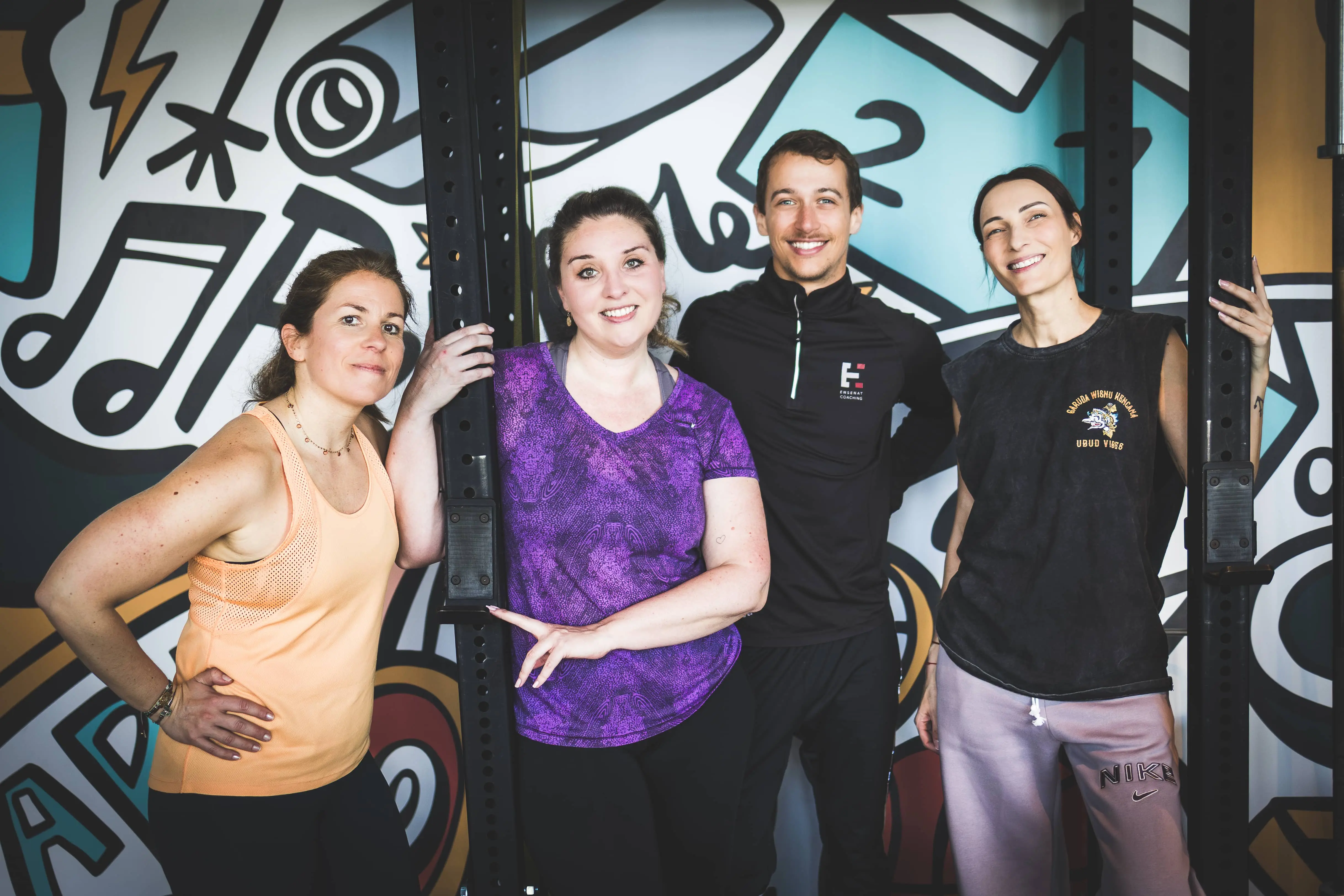 Photo du coach sportif Antoine avec ses adhérents