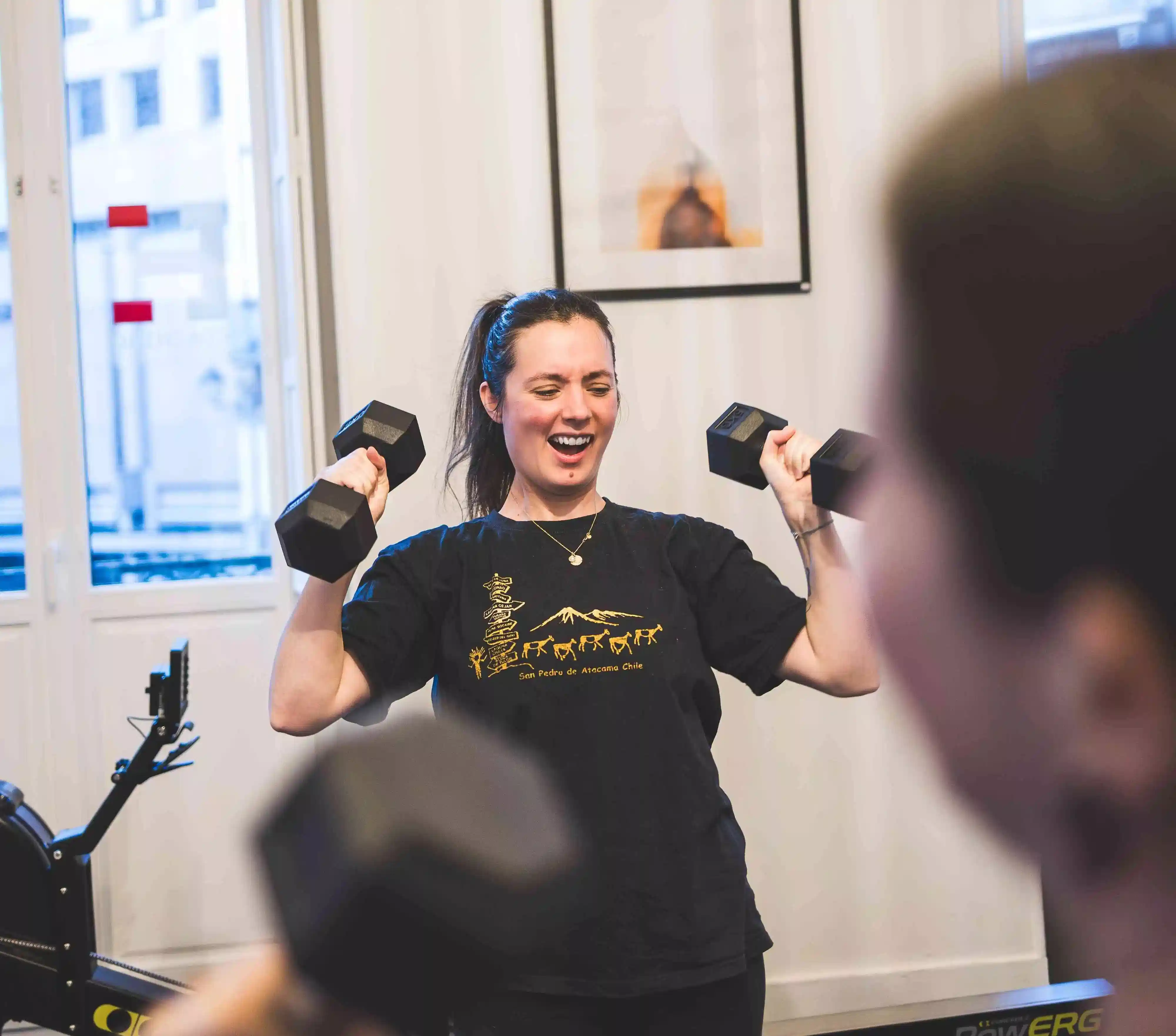 Séance de coaching en musculation