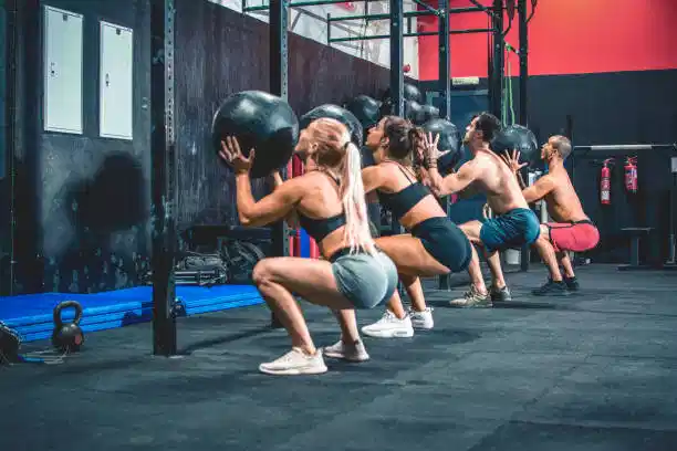 Entraînement Hyrox avec poussée de sled à Balma, près de Toulouse