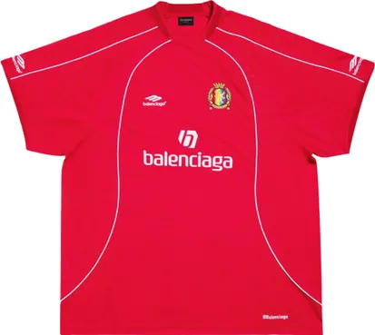 Balenciaga Football Jersey Red