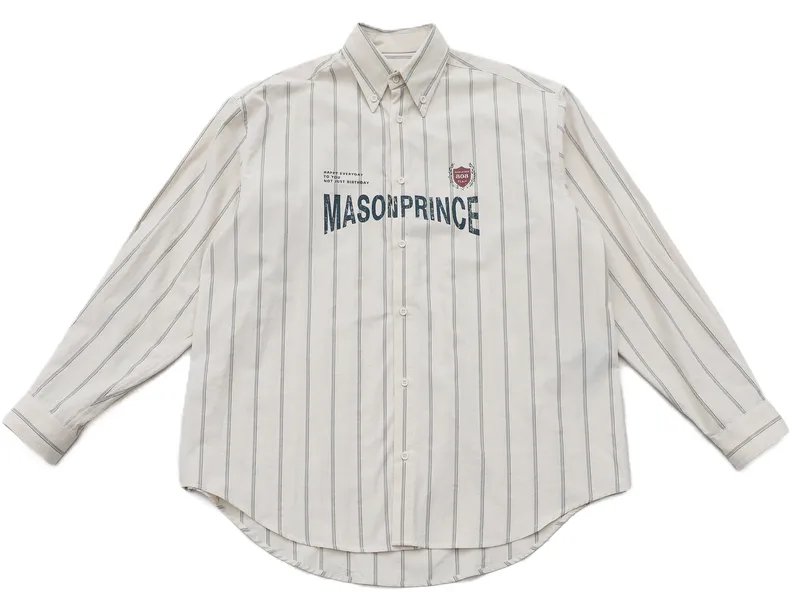 MASONPRINCE Striped Button Up Shirt