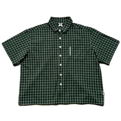 Mertra Plaid Shirt (Green)