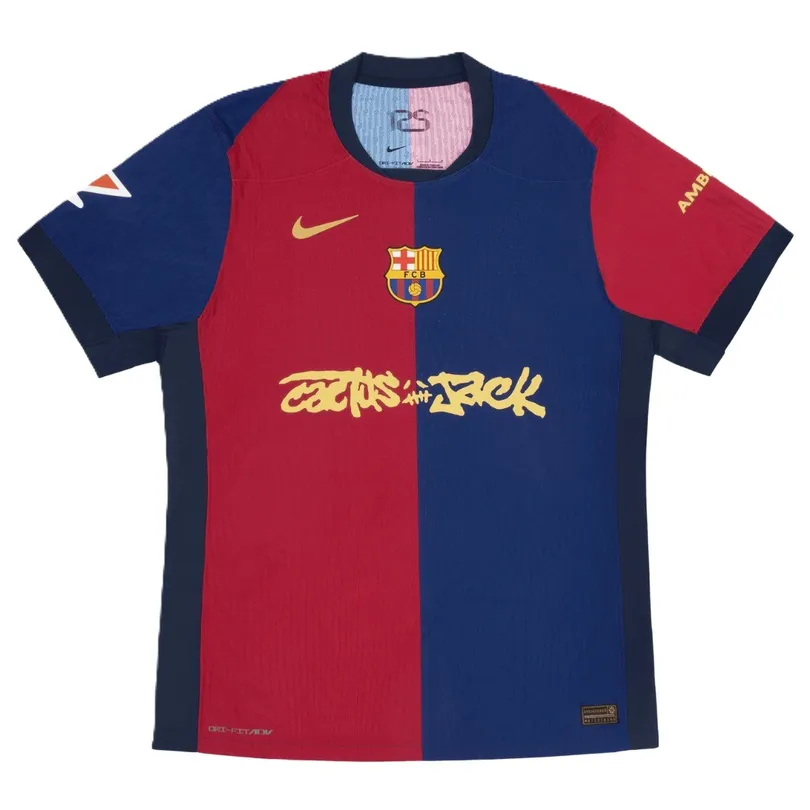 Travis Scott x Barcelona Home Jersey