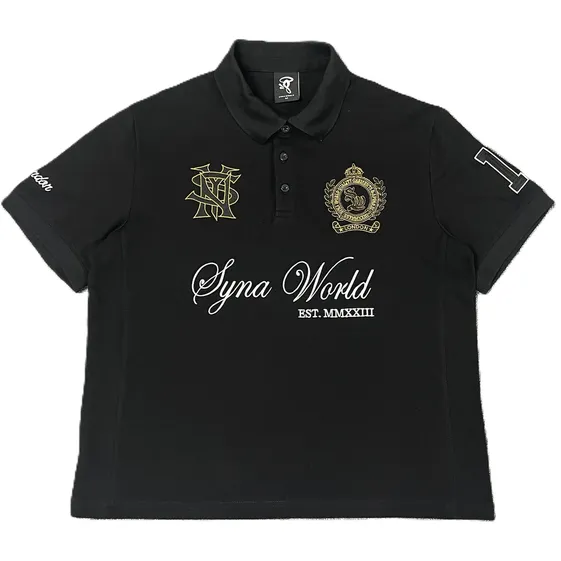Syna World London Black Polo