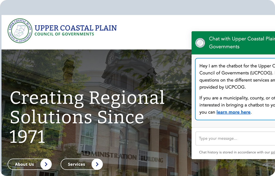 AI-Powered Support for Councils of Governments