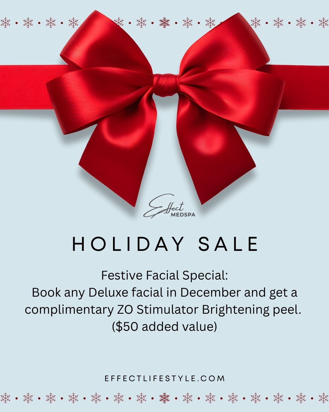 Glow into the holidays.