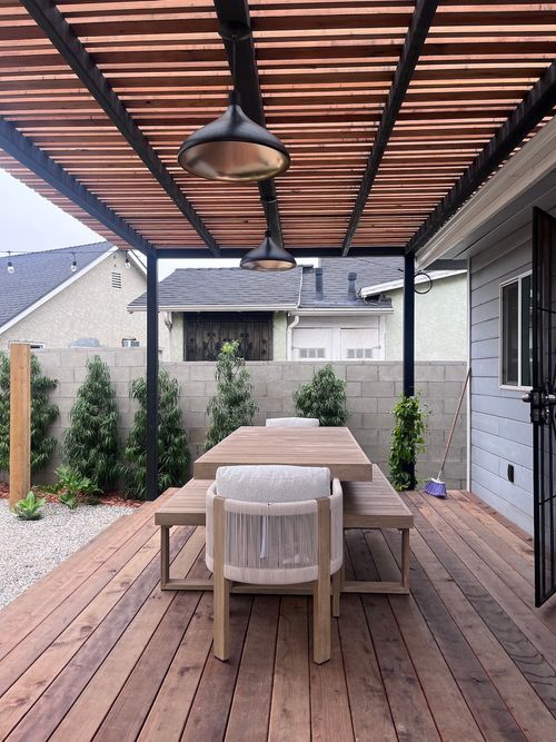 Redwood Deck Los Angeles