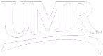 UMR logo in white with a curved underline.