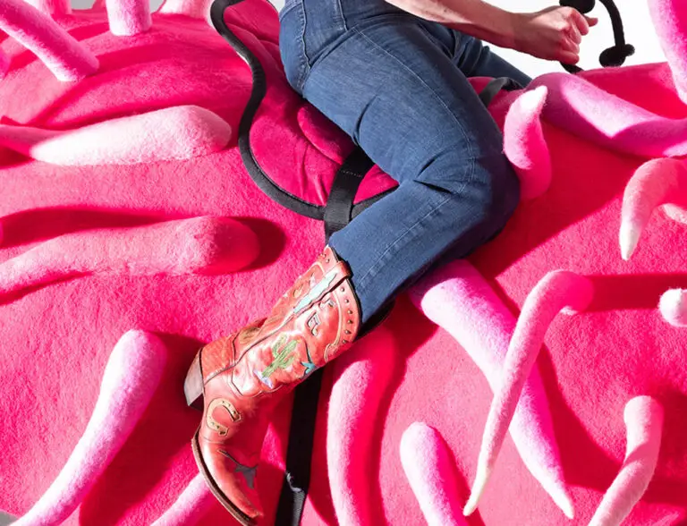 A snack buffet set at the Burke Museum