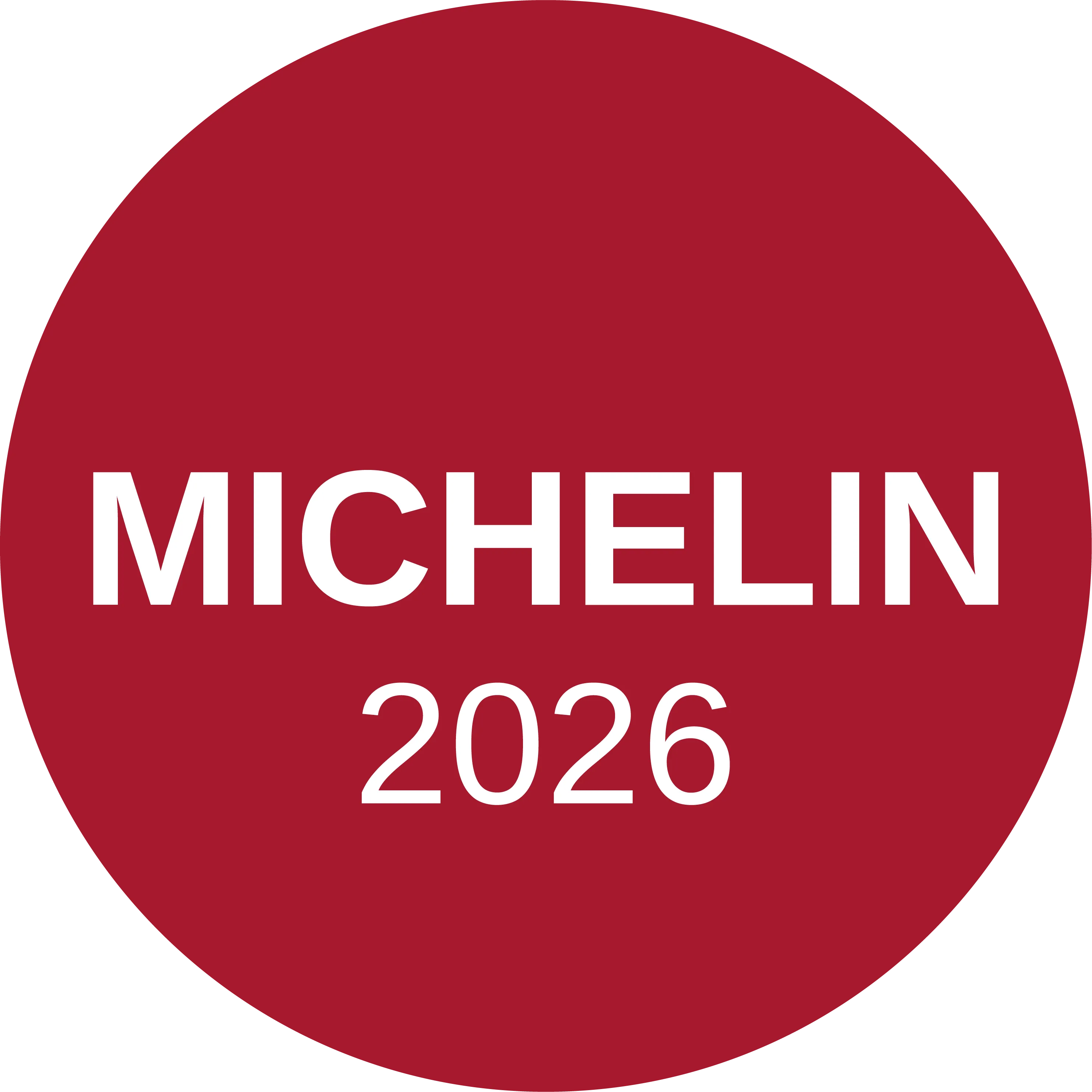 Notre mention Michelin 2026
