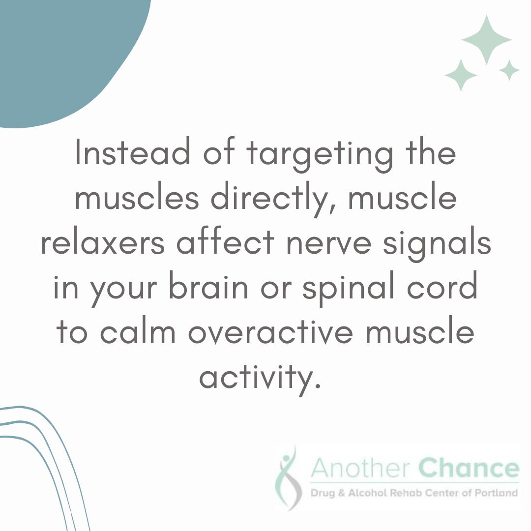 does muscle relaxers