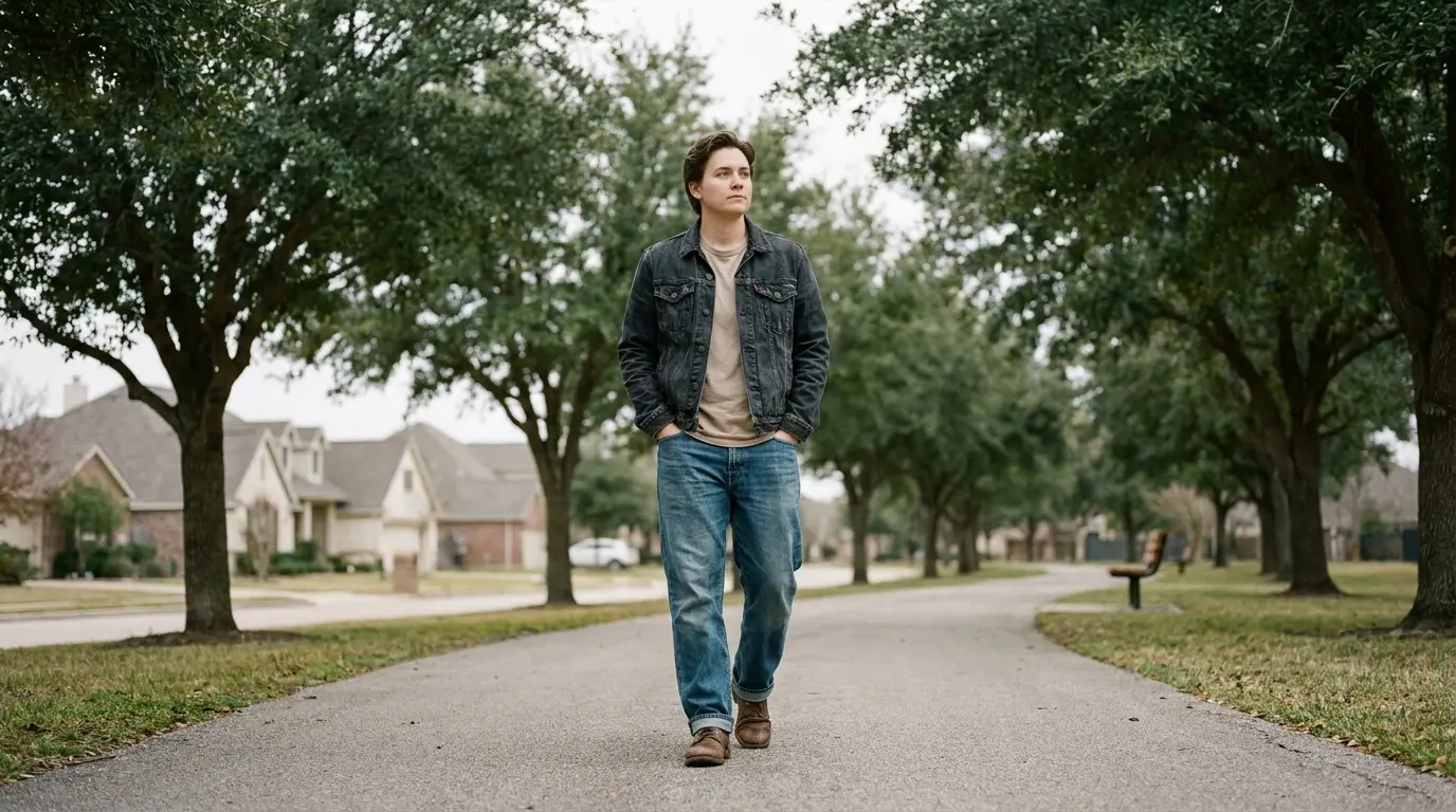 Individual taking a walk during recovery, symbolizing progress and choosing the appropriate treatment program.