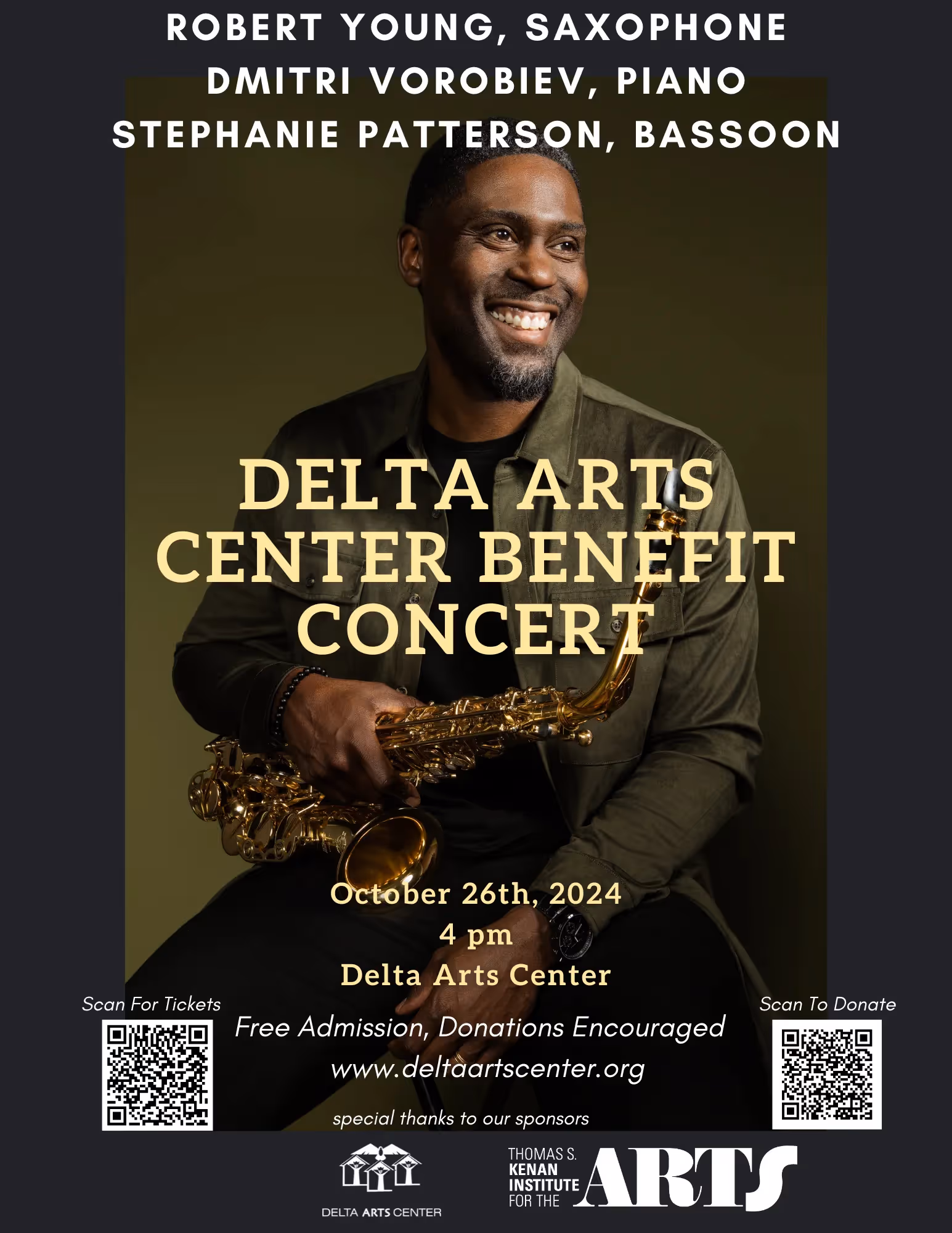 Robert Young Performs at Delta Arts Center