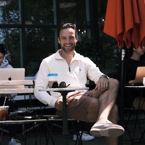James Tice at a restaurant technology event