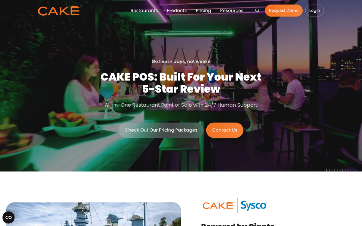CAKE by Mad Mobile website