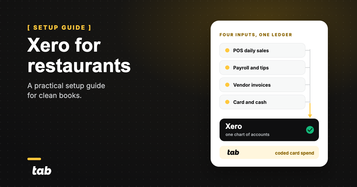 Xero for Restaurants: Setup Guide (2026) dark thumbnail