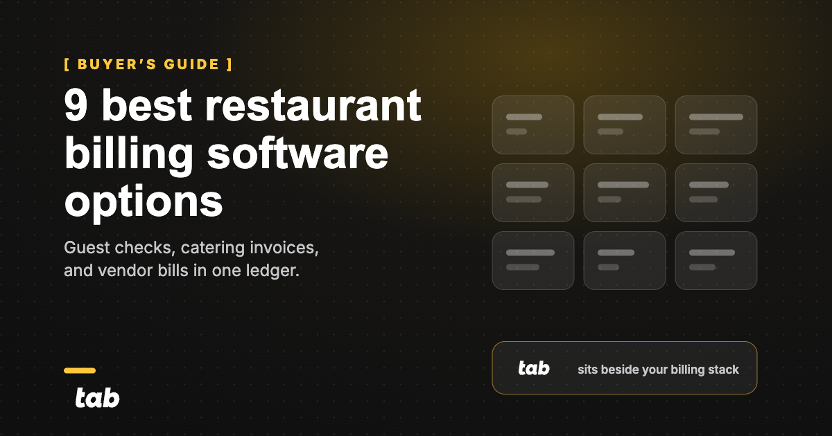9 Best Restaurant Billing Software Options (2026) dark thumbnail