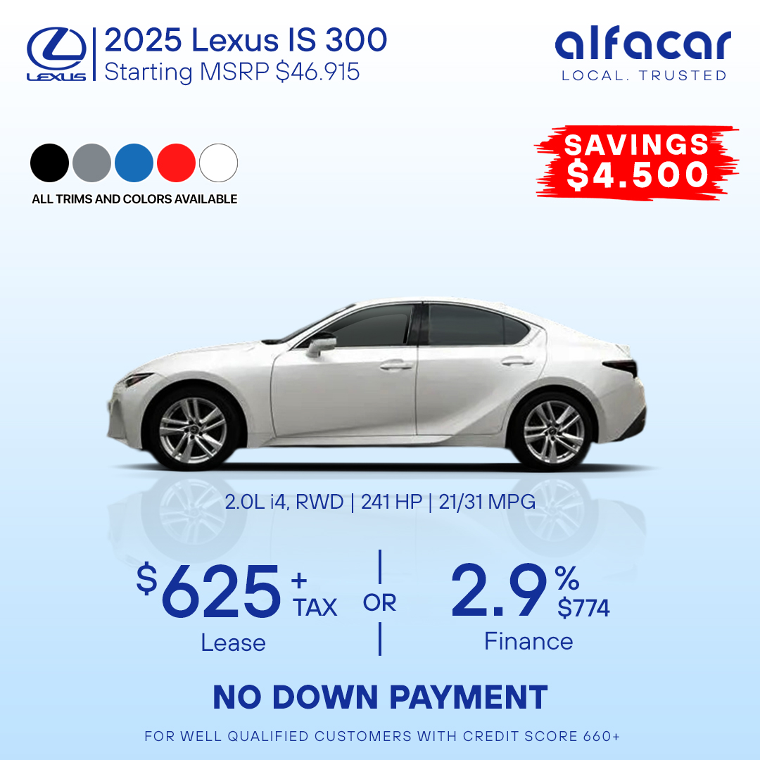 2025 Lexus IS 300