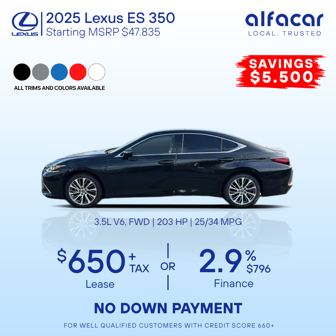 2025 Lexus ES 350