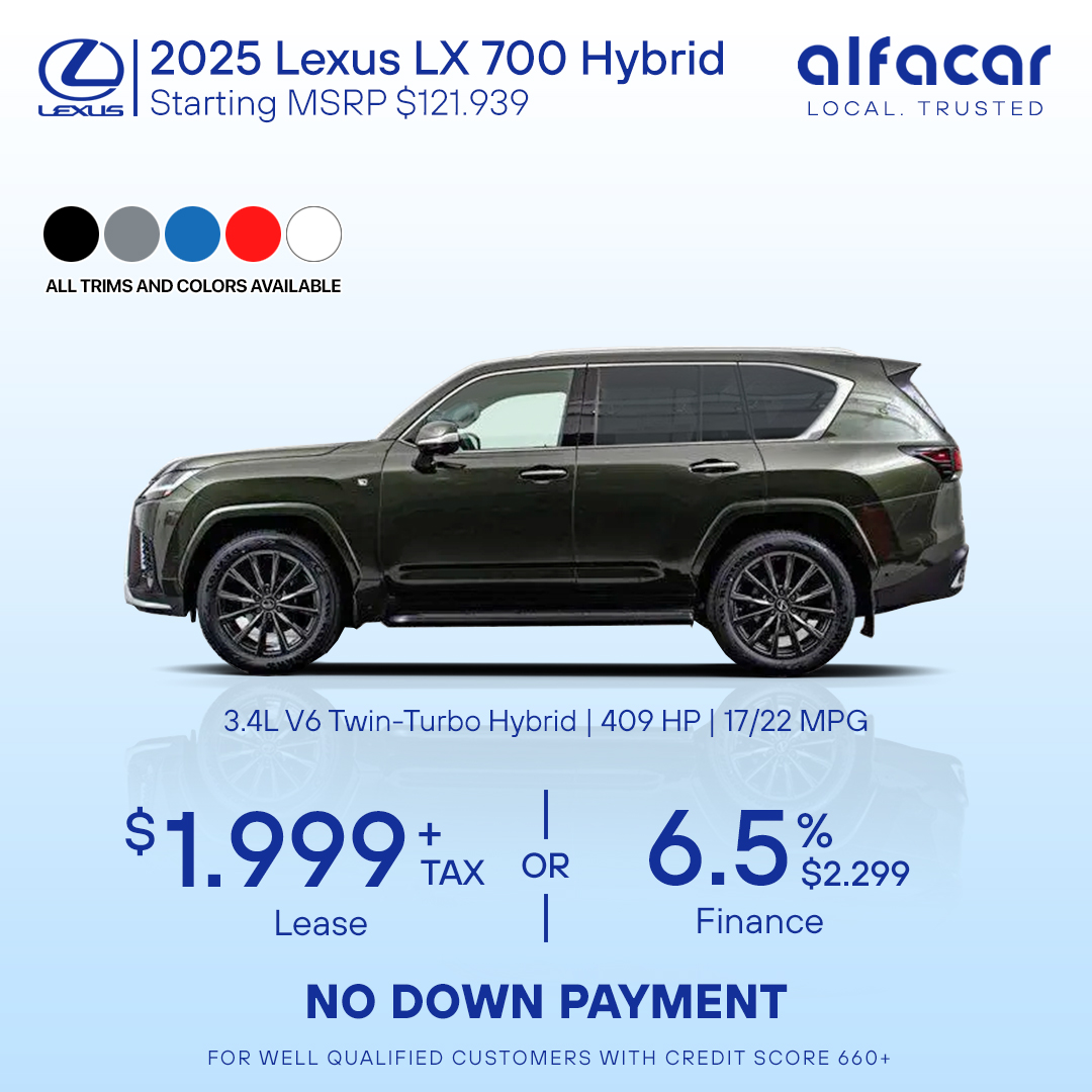 2025 Lexus LX 700