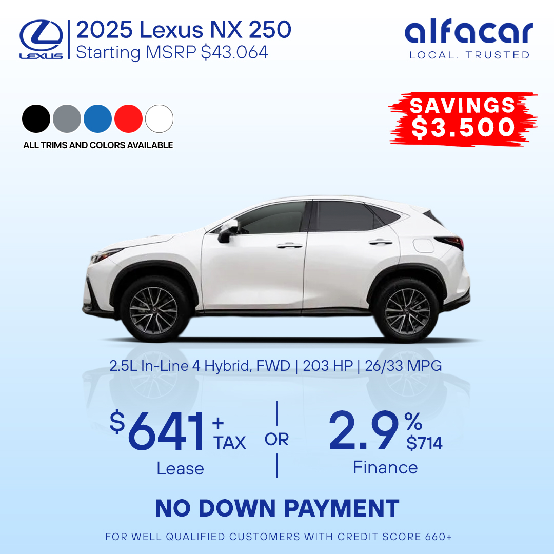 2025 Lexus NX 250