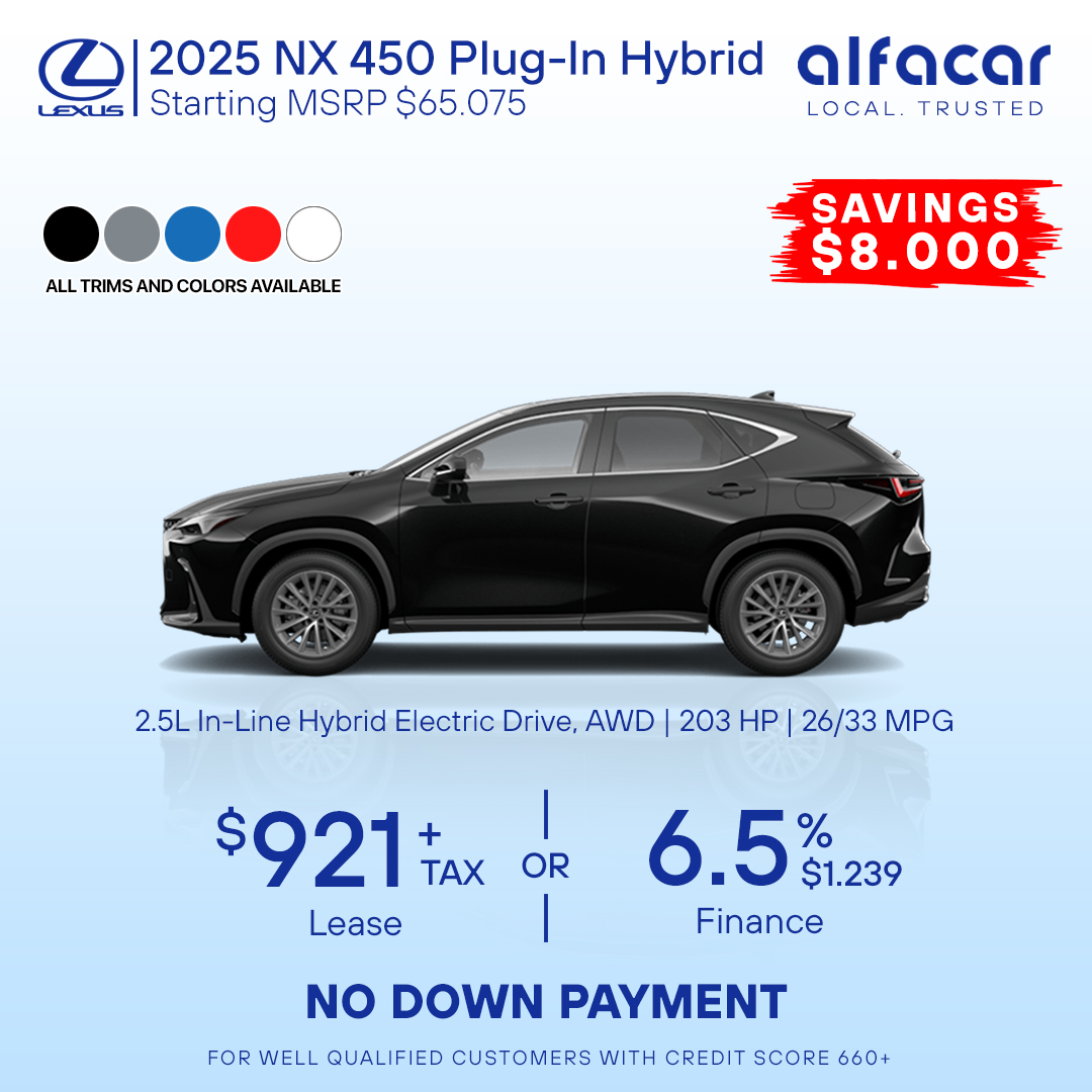 2025 Lexus NX 450h