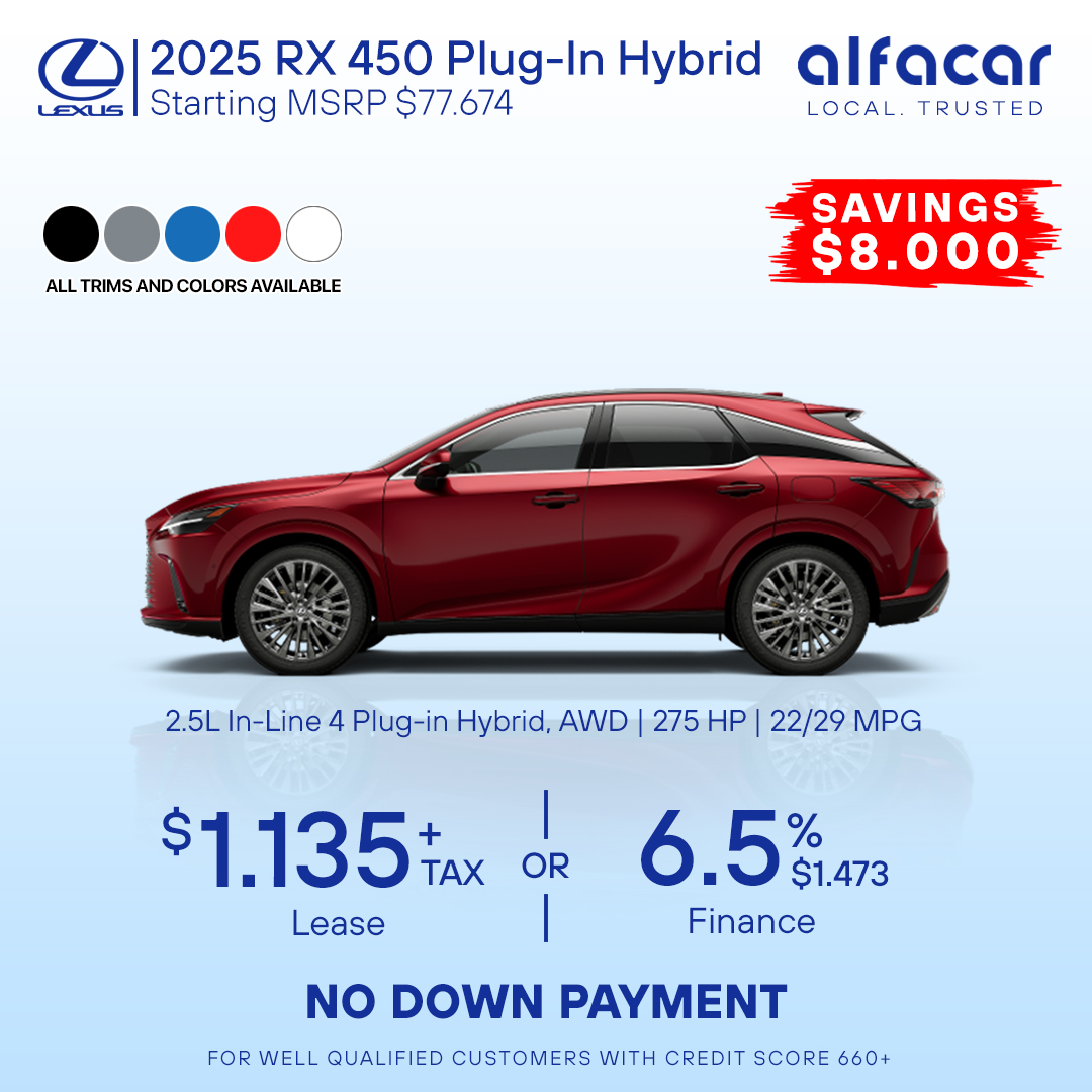 2025 Lexus RX 450