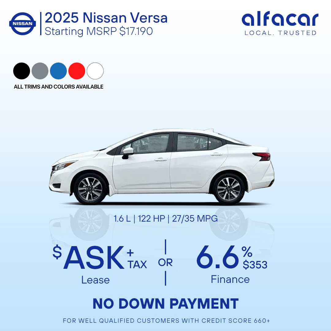 2025 Nissan Versa