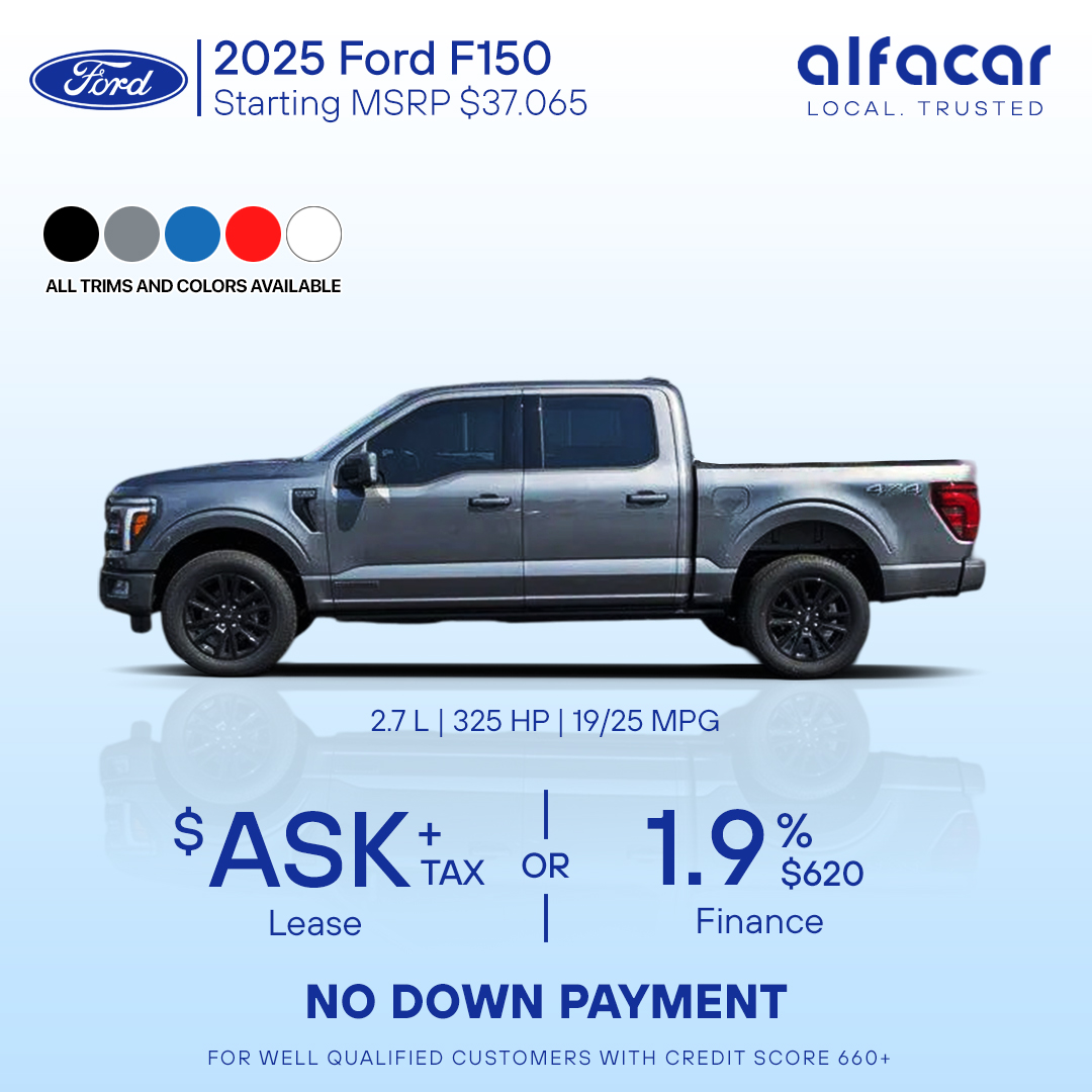 2025 Ford F150