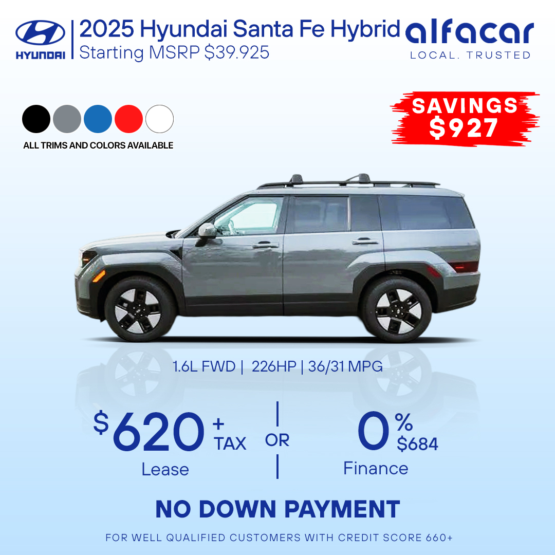 2025 Hyundai Santa Fe Hybrid