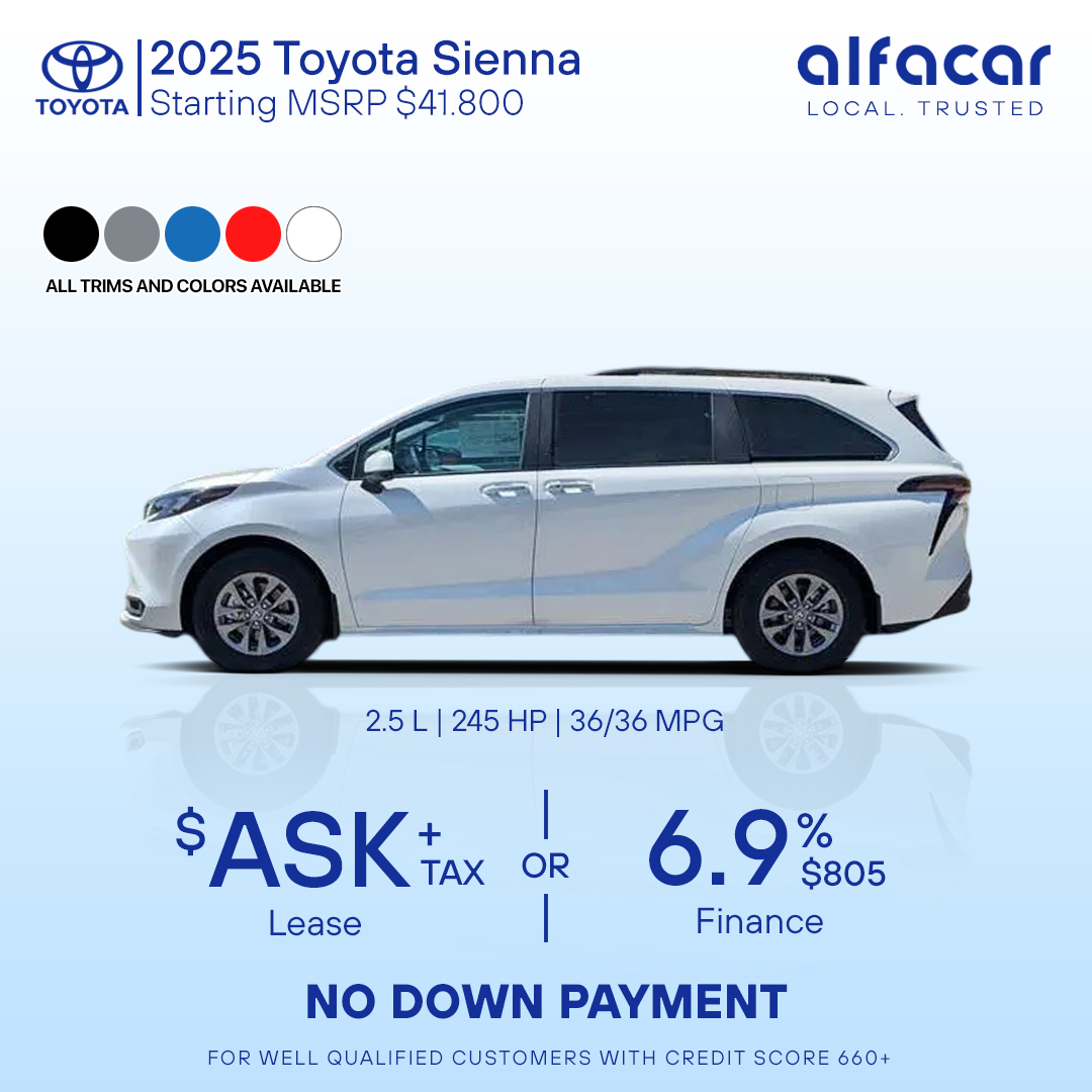 2025 Toyota Sienna