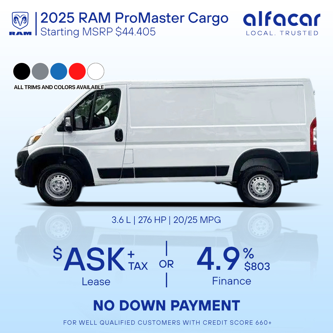 2025 RAM ProMaster Cargo