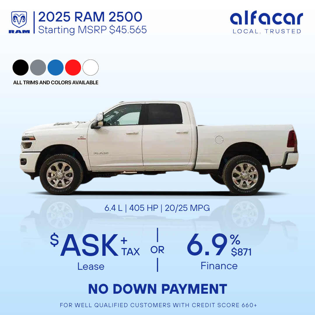 2025 RAM 2500