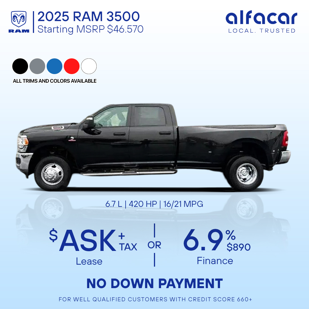 2025 RAM 3500