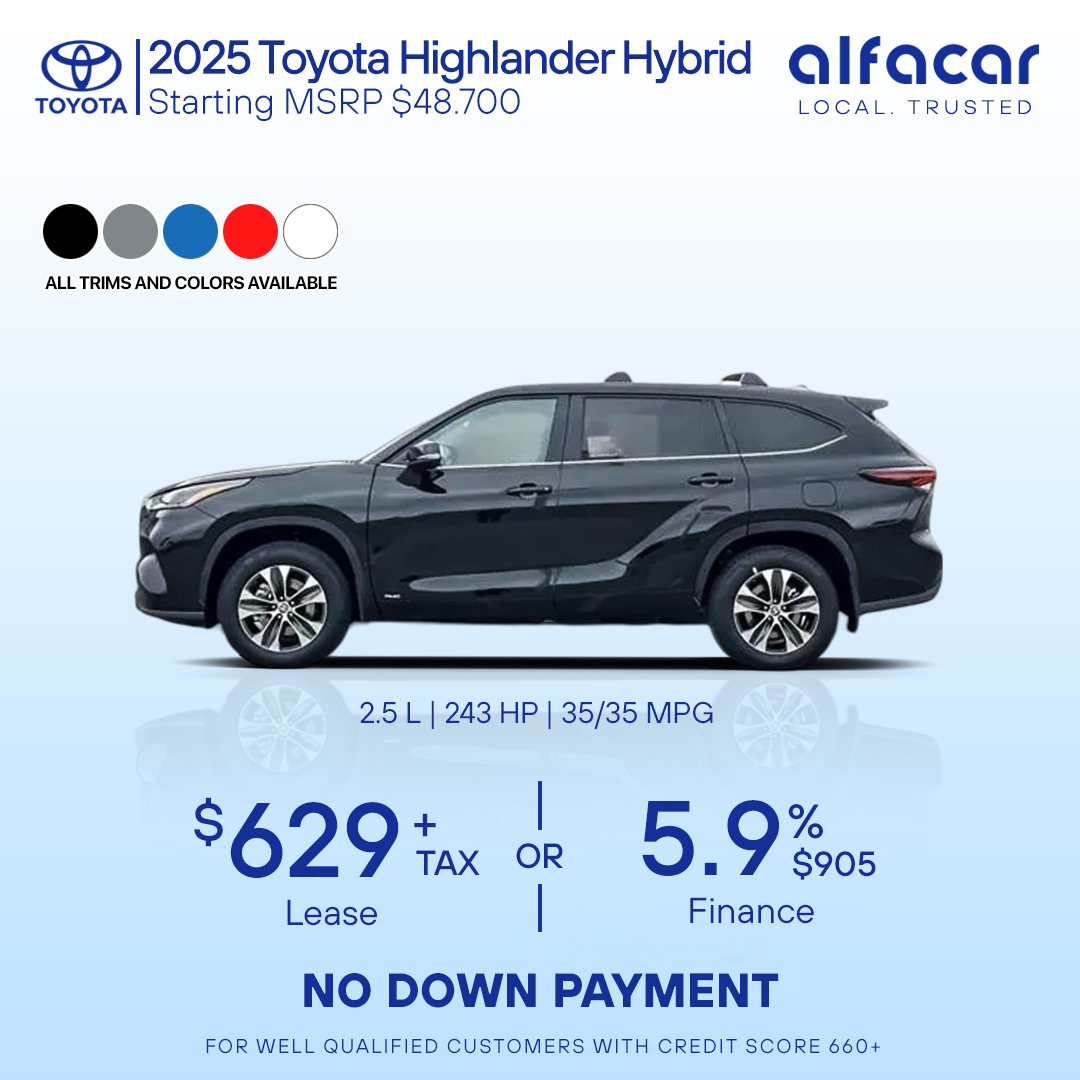 2025 Toyota Highlander Hybrid