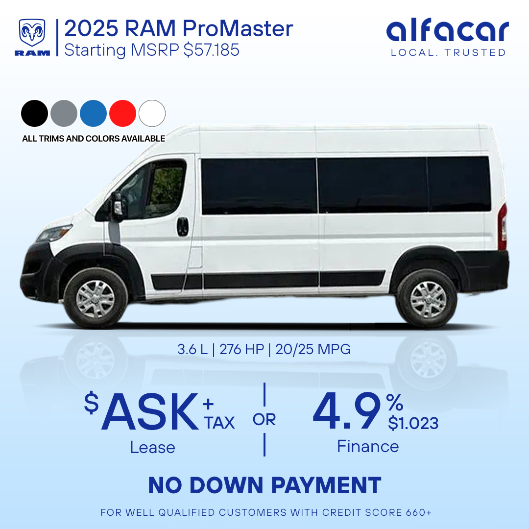 2025 RAM ProMaster