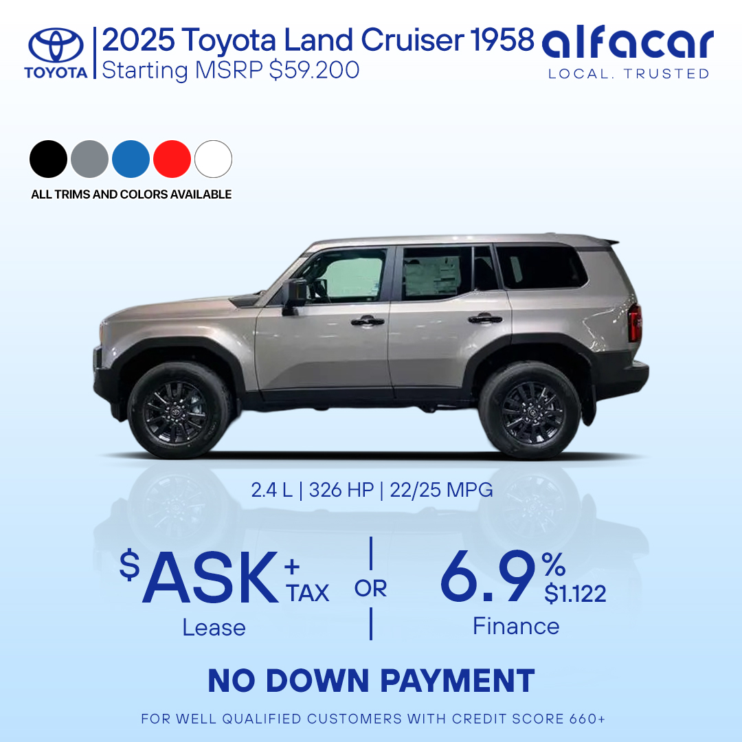 2025 Toyota Land Cruiser 1958