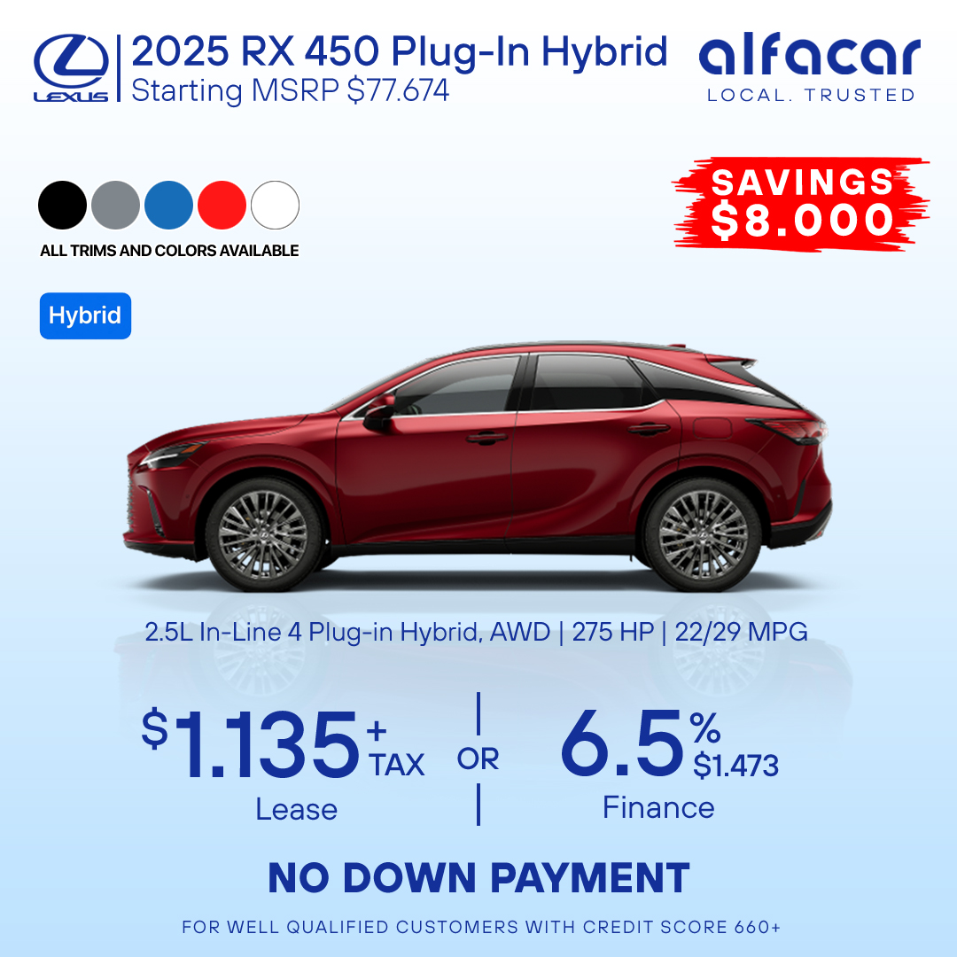 2025 Lexus RX 450