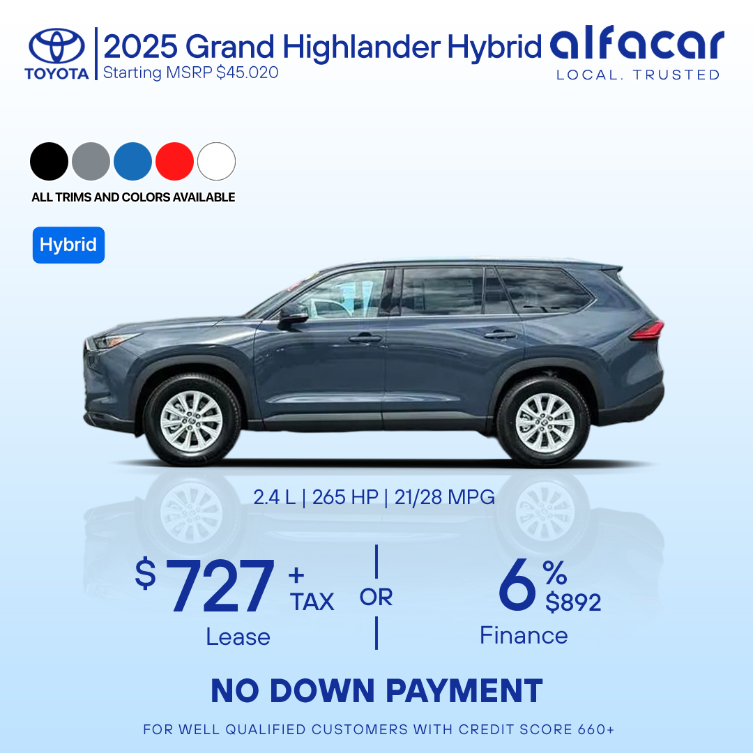2025 Toyota Grand Highlander Hybrid