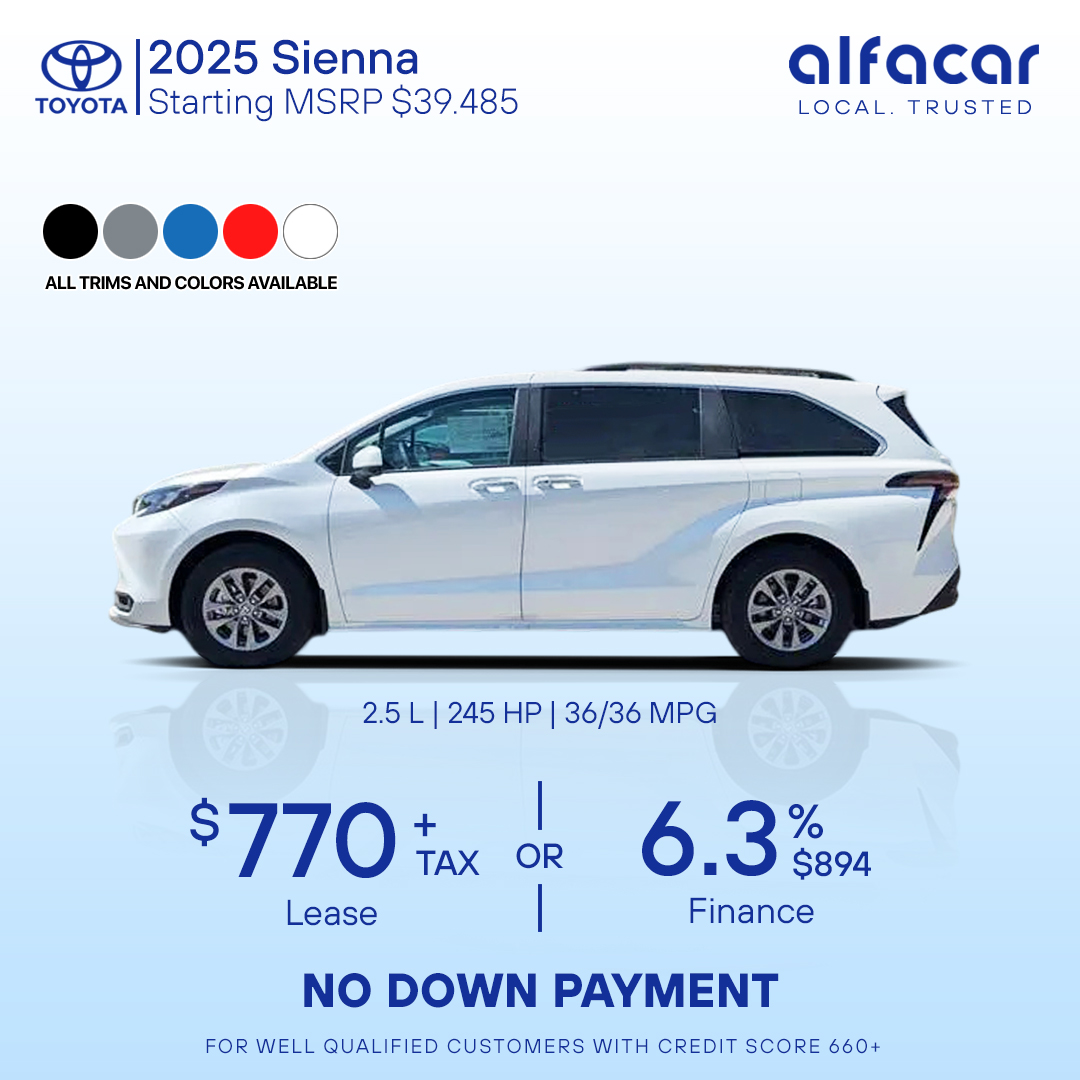 2025 Toyota Sienna