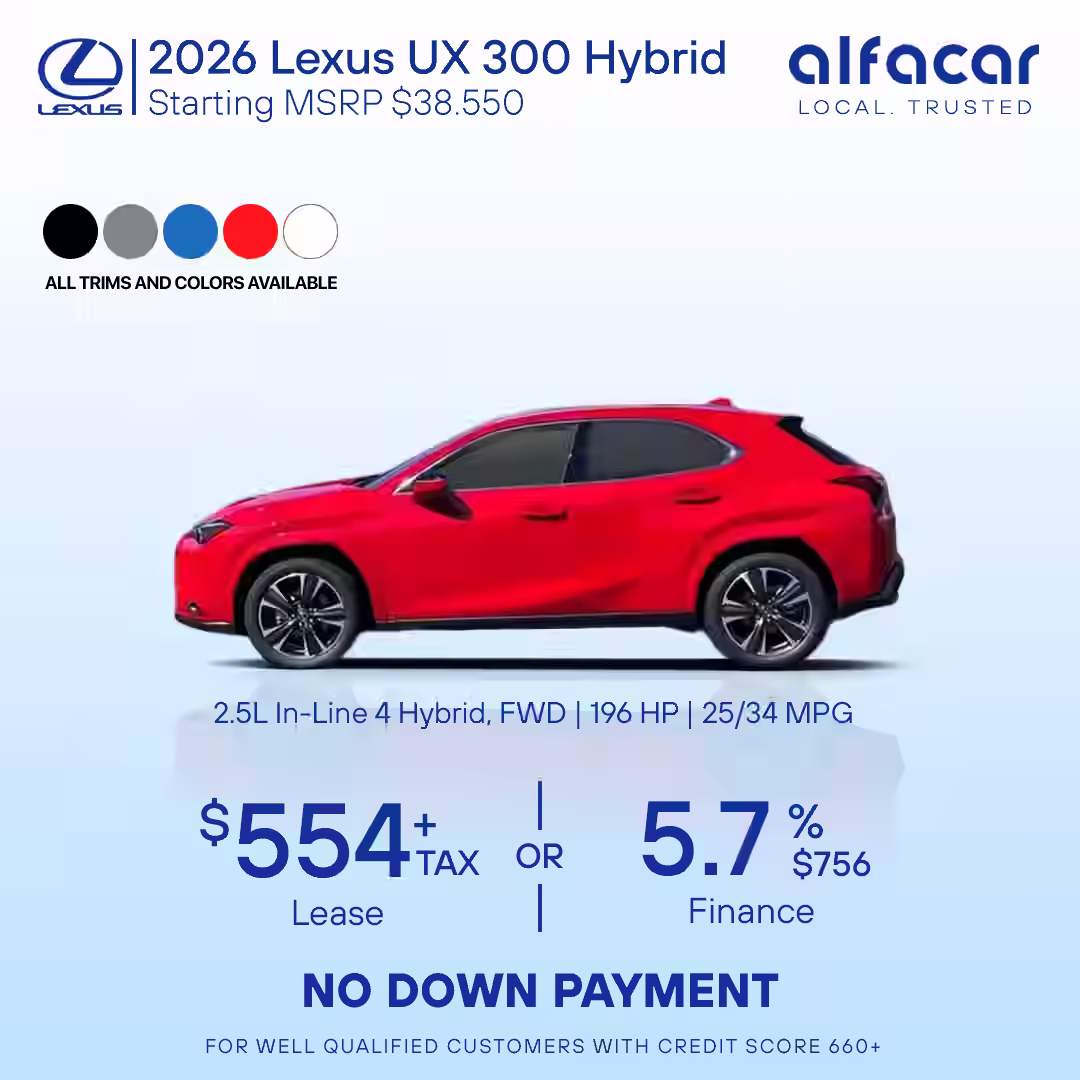 2025 Lexus UX 300H Hybrid