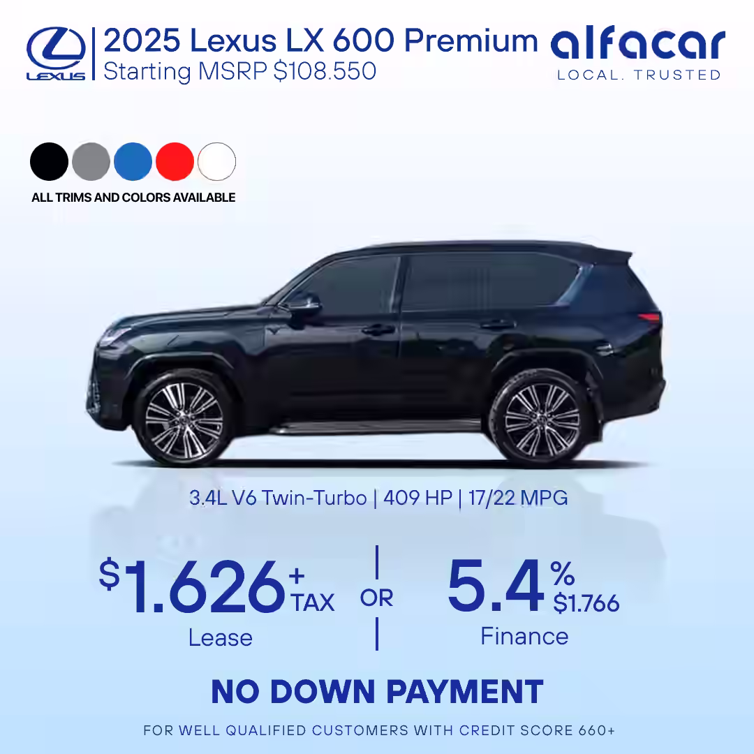 2025 Lexus LX 600
