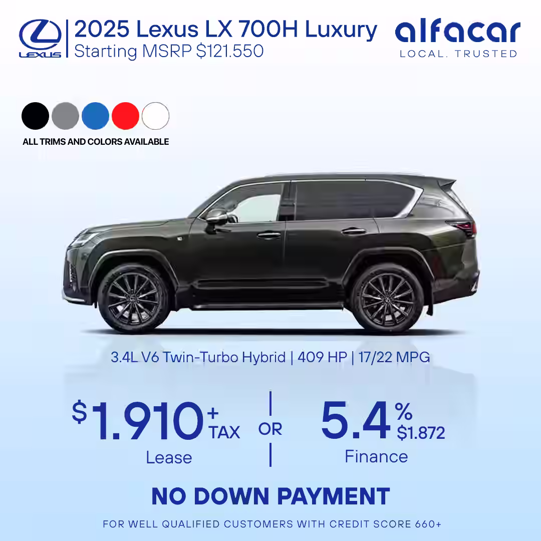 2025 Lexus LX 700