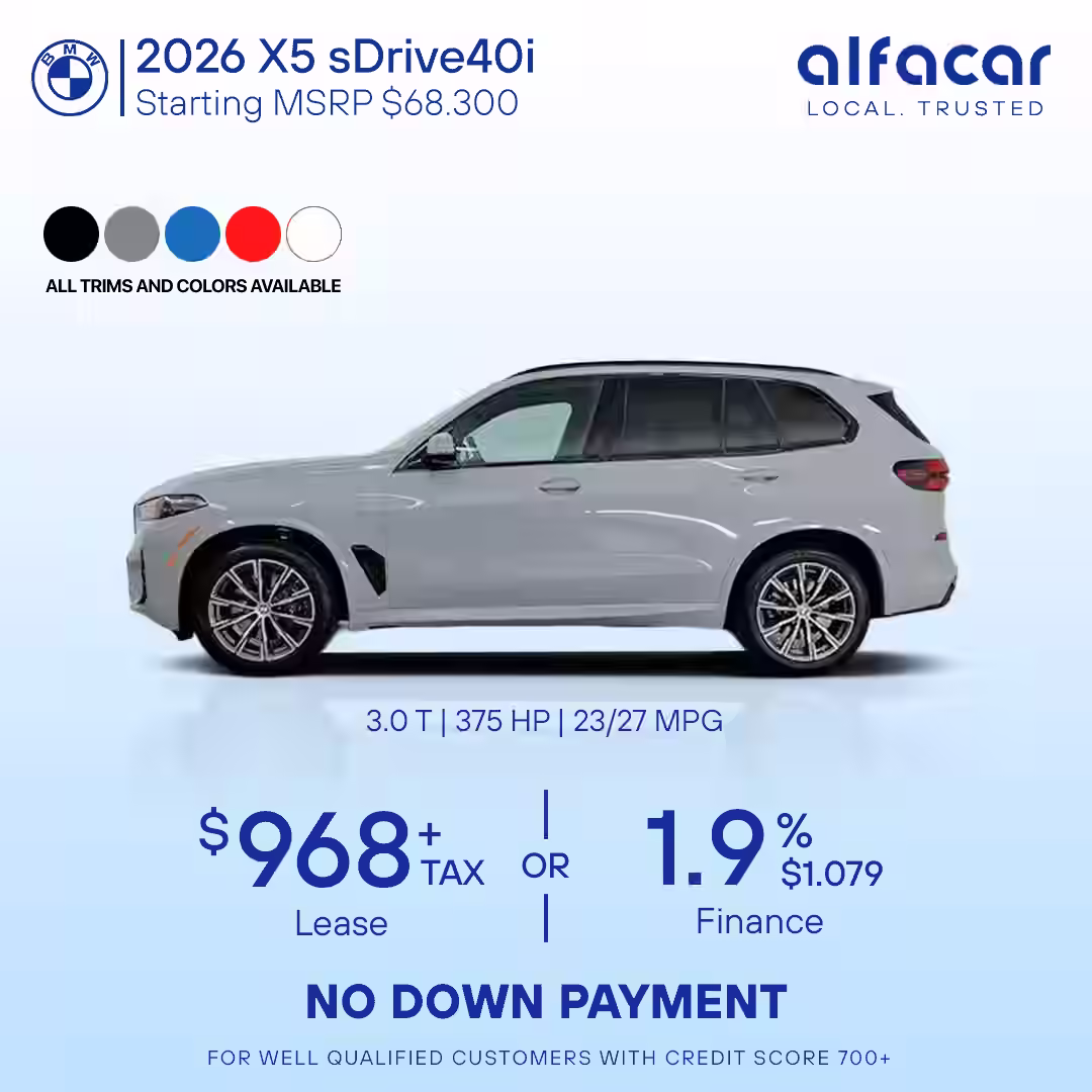 2026 BMW X5