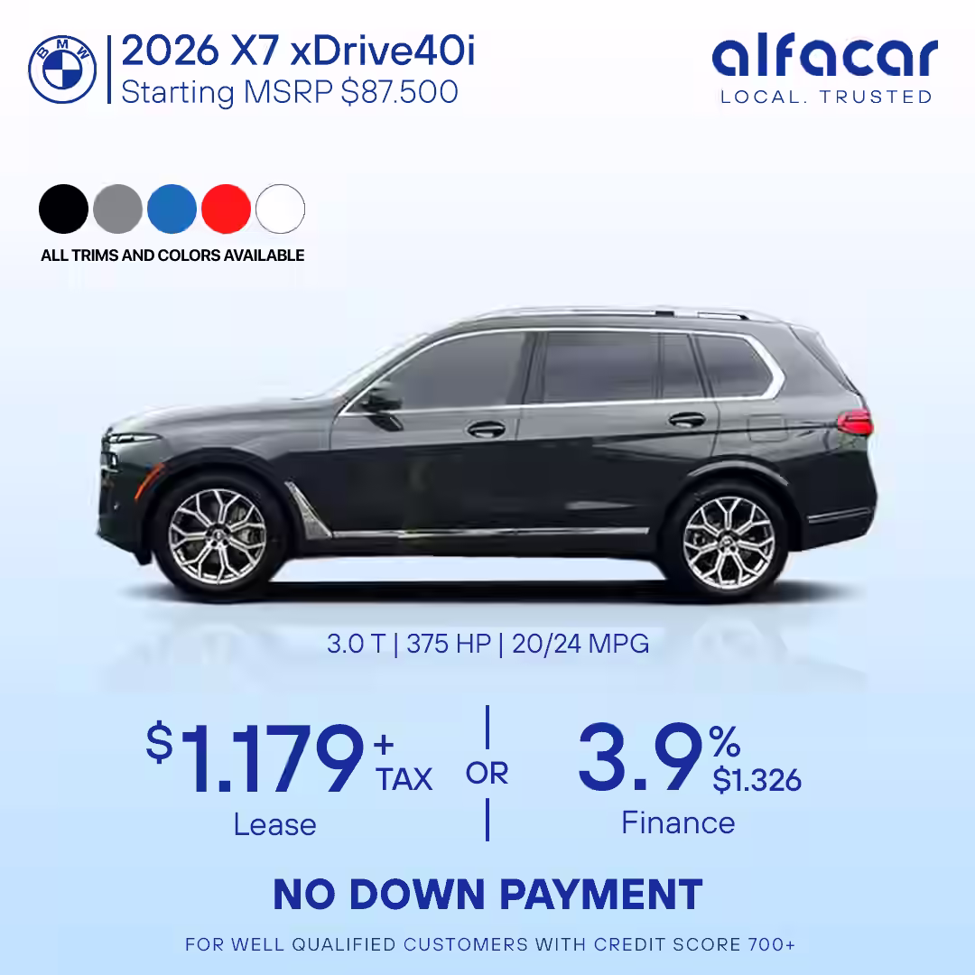 2026 BMW X7