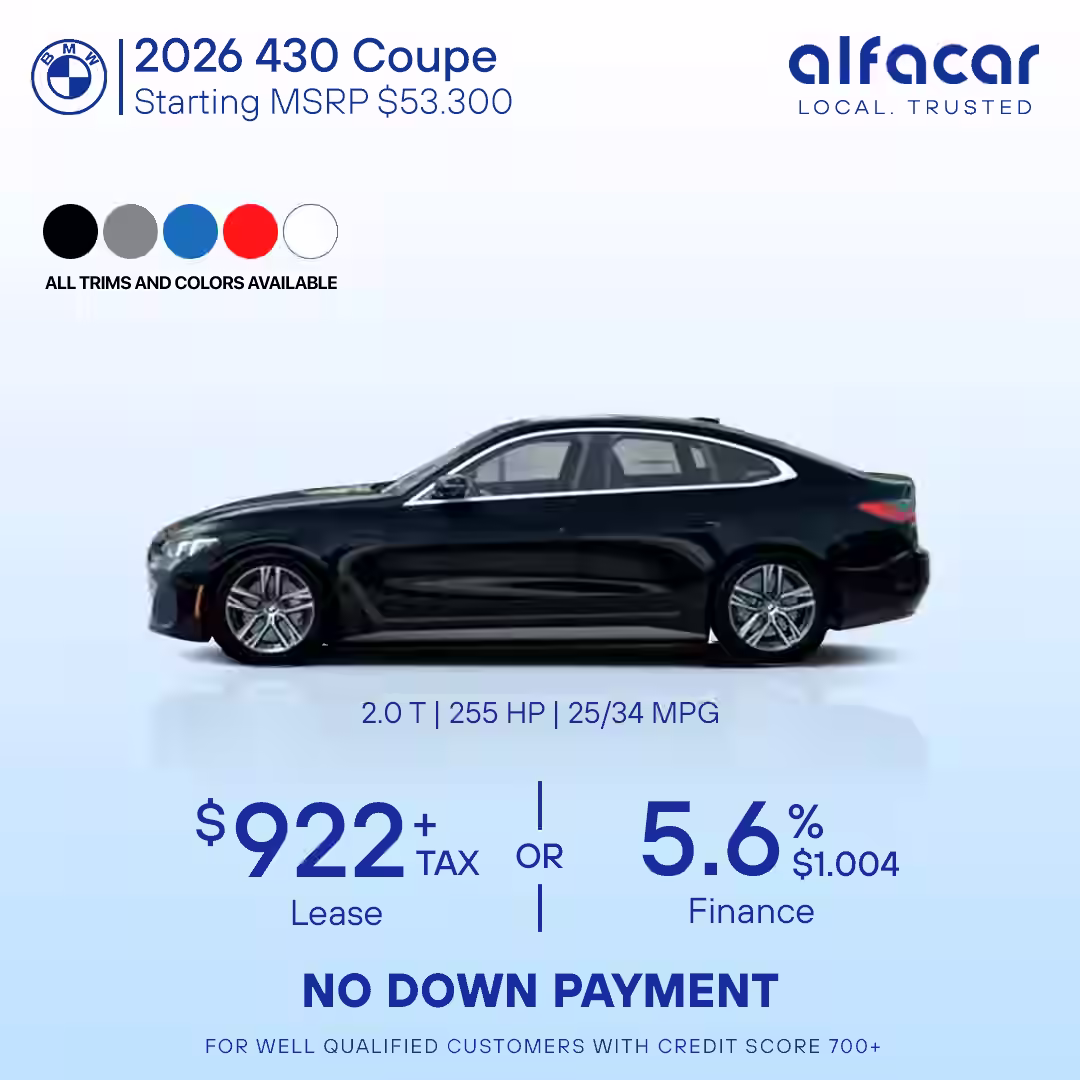 2026 BMW 430 Coupe
