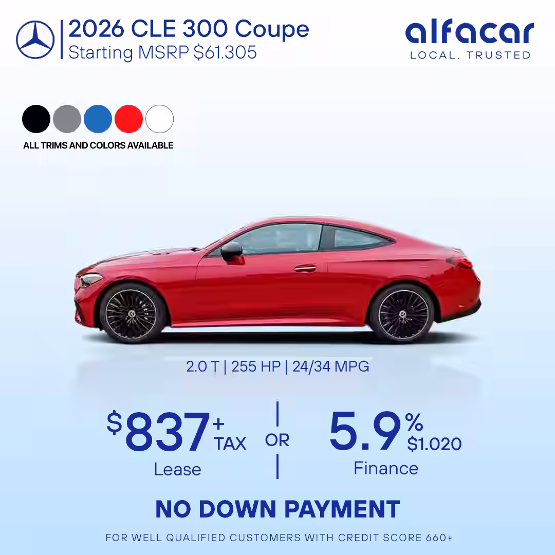 2026 Mercedes CLE 300 Coupe
