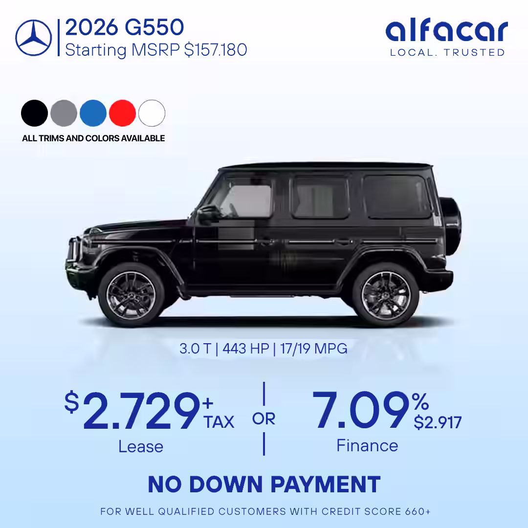 2026 Mercedes G550