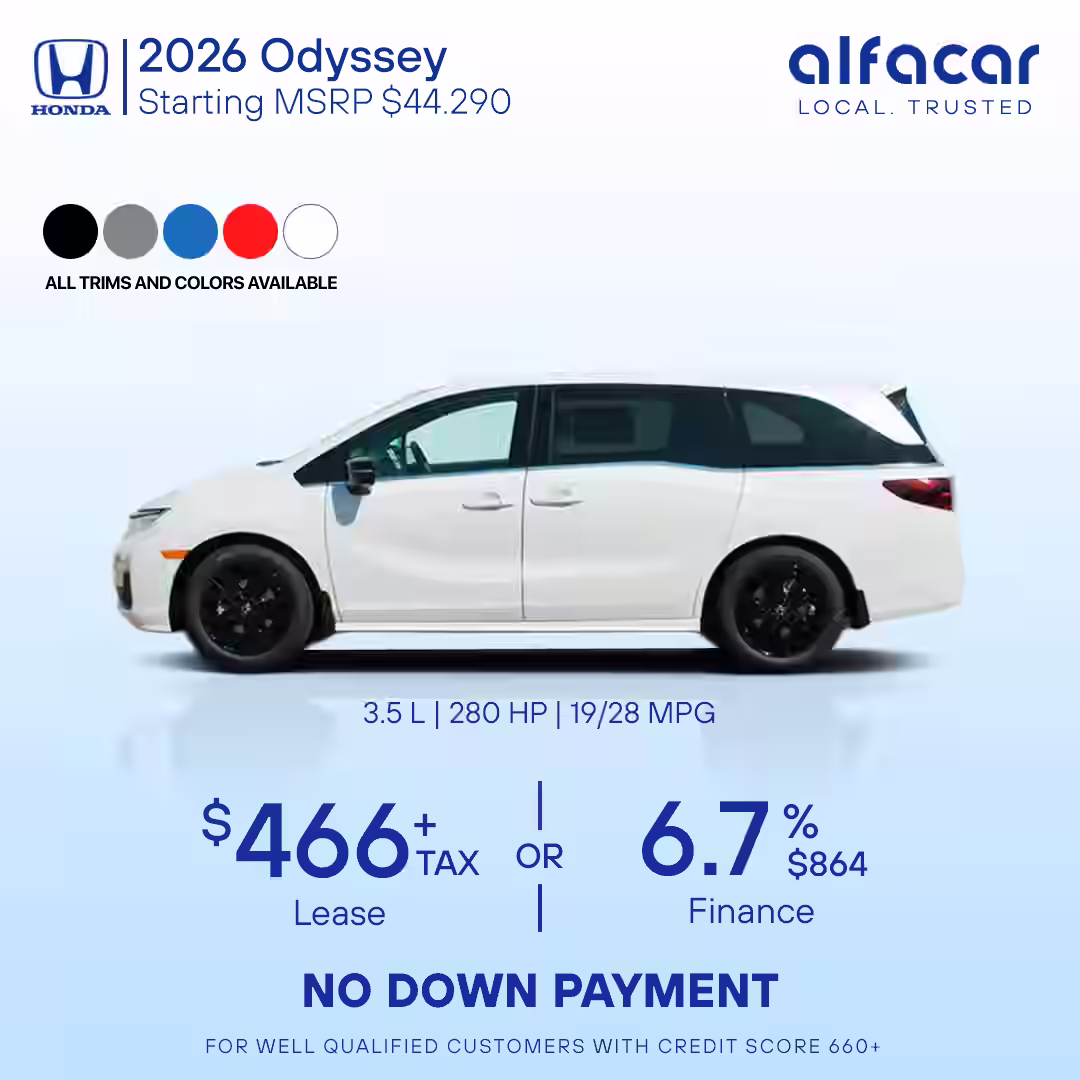 2026 Honda Odyssey